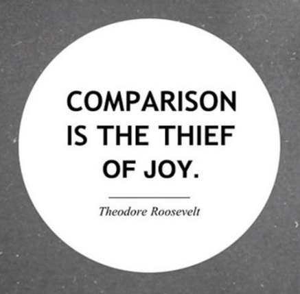Comparison is the Thief